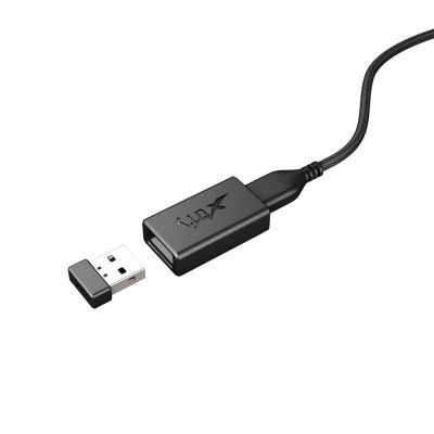 13. CHERRY XTRFY M42 RGB Gaming-Maus, beidhändig bedienbar, kabellos (RF) + USB Typ-C, optischer Sensor, 19.000 DPI