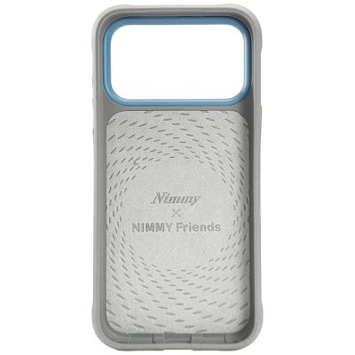 4. Nimmy Cool&Cute 2.0 Nag Hülle für iPhone 17 Pro - Grau