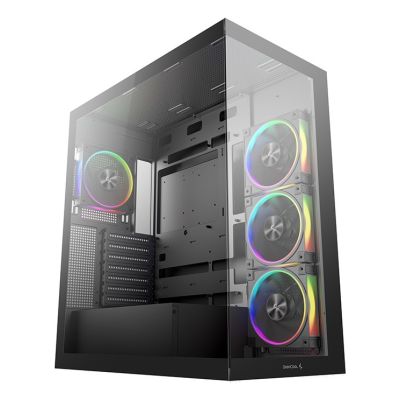 22. DeepCool CG580 4F V2 Midi-Tower-Gehäuse R-CG580-BKADA4-G-2 Schwarz