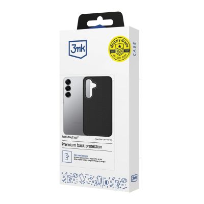 11. 3mk Fortis MagCase für Samsung Galaxy S25 - schwarz