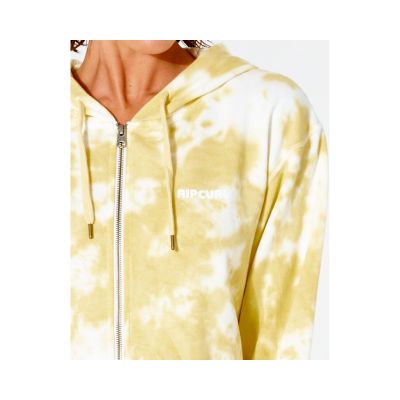 8. RIP CURL Classic Surf Sweatshirt mit durchgehendem Reißverschluss - Gold