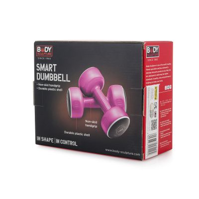 6. Body Sculpture SMART Hanteln 2x1,5 kg BW 108 rosa