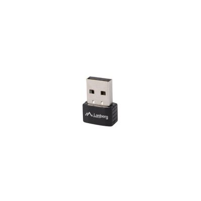 5. LANBERG Drahtlose USB-WLAN-Netzwerkkarte AX300 mit 1 interner Antenne