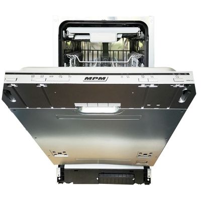 Einbaugeschirrspüler MPM-45-ZMI-02, 45 cm, Besteckschublade, 10-teiliges Geschirrset