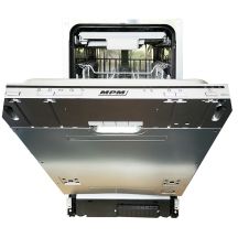 Einbaugeschirrspüler MPM-45-ZMI-02, 45 cm, Besteckschublade, 10-teiliges Geschirrset