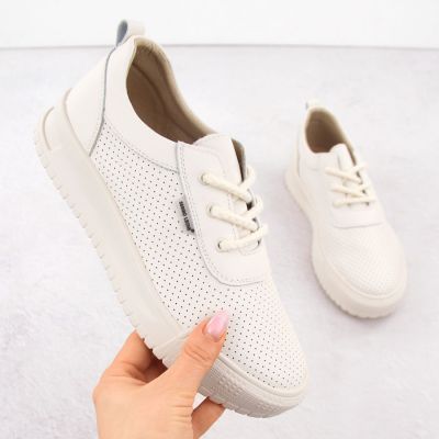 12. Sergio Leone PB236-S Damen-Sneaker aus schwarzem Leder mit Keilabsatz