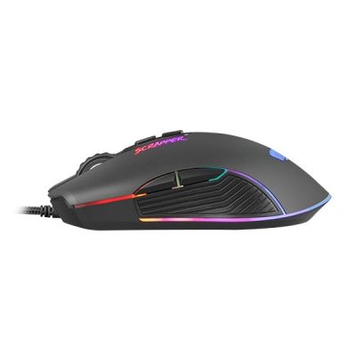 5. FURY SCRAPPER 6400DPI RGB-GAMING-MAUS NFU-1699
