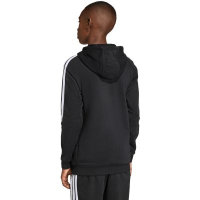 13. adidas Tiro 26 League Sweatshirt Kapuzenpullover mit durchgehendem Reißverschluss für Kinder, Schwarz KF3324