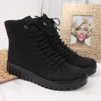 4. Rieker W R279B isolierte Stiefeletten, schwarz