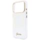 6. Guess IML Script Metal MagSafe Hülle für iPhone 18 Pro Max / 17 Pro Max – transparent