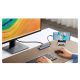 13. HUB Ugreen CM511 20956A 6in1 USB-C – HDMI / 3x USB-A 3.0 / SD/TF-Kartenleser – Grau