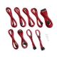 CableMod C-Series PRO ModMesh Kabelset für RMi/RMx/RM (Black Label) - rot