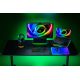 Razer BlackWidow V4 Tenkeyless HyperSpeed Gaming-Tastatur USB + RF Wireless + Bluetooth QWERTY Amerikanisches/Internationales Schwarz