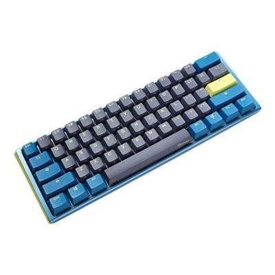 Ducky One 3 Daybreak Mini Gaming-Tastatur USB Deutsch Schwarz, Blau, Grün