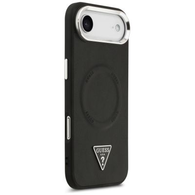 4. Guess Triangle Logo MagSafe Hülle für iPhone Air - Schwarz