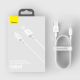18. Baseus Superior Kabel USB - Lightning 2,4A 1,5 m Weiß (CALYS-B02)