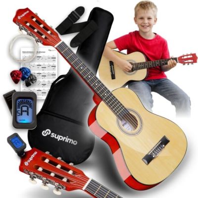 SUPRIMO JRC SET NT klassische Gitarre 1/4 Natur