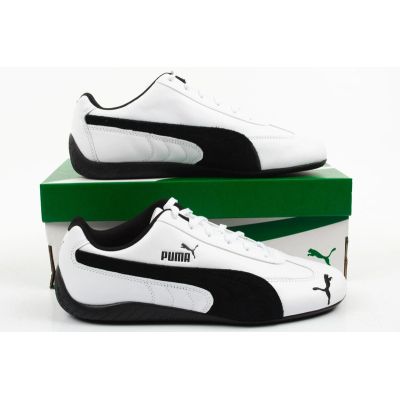 9. Puma Speedcat Herren-Sportschuhe, schwarze Leder-Sneaker
