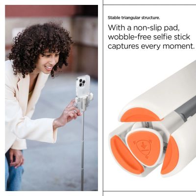 19. Spigen S541W Bluetooth-Selfie-Stick – Weiß