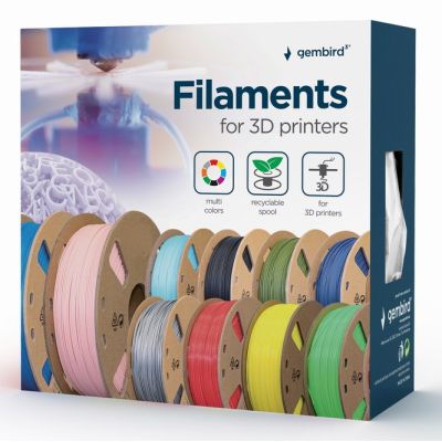 2. Flashforge Filament, flexibles PLA | 3DP-PLA-FL-01-W | Durchmesser 1,75 mm, 1 kg/Spule | Weiß