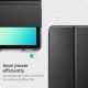 16. Spigen Smart Fold Hülle für Samsung Galaxy Tab A9+ / A11+ - Schwarz