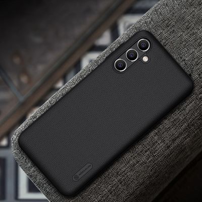 11. Nillkin Super Frosted Shield Hülle für Samsung Galaxy A14 5G / Galaxy A14 Handyhülle Schwarz