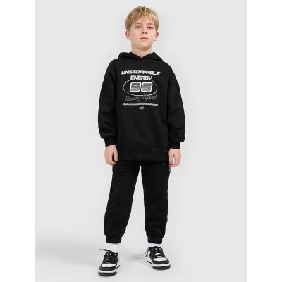 4. Lockerer Jungen-Sweatshirt mit Kapuze 4F 4FJRSS26TSWSM2814-20S