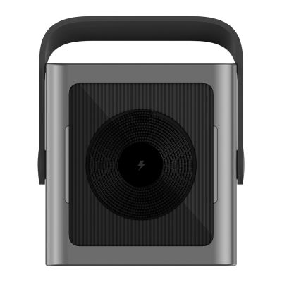 5. Cuktech Powerbank 300W 40000mAh mit kabelloser Ladefunktion, 2x USB-C + 2x USB-A - Schwarz
