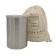 Luftlandschaft? Edelstahl-Aromabehälter mittel, silber gebörst