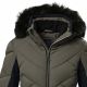 3. Killtec KSW 102 Damen Skijacke, gesteppt, mit abnehmbarer Kapuze, braun (42039/311)