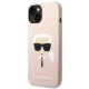 2. Karl Lagerfeld KLHMP14SSLKHLP iPhone 14 6.1" Hardcase hellrosa / hellrosa Silikon Karl`s Head Magsafe