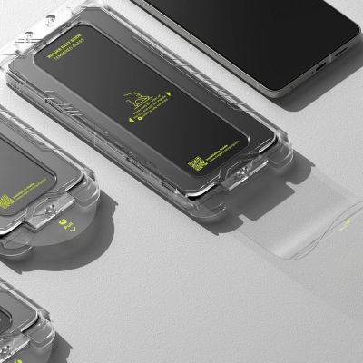 5. Ringke Easy Slide 2er-Pack Panzerglas für Samsung Galaxy S25 Edge - Transparent