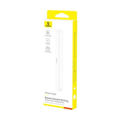 2. Baseus Smooth Writing Stylus Ladehülle mit Baseus Simple USB-C 3A Kabel 30cm - Weiß
