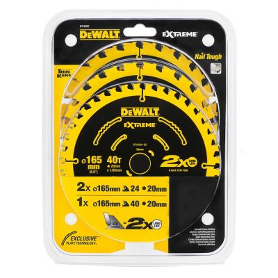 2. DeWALT DT10397-QZ Kreissägeblatt 3 Stück.