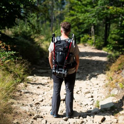 8. NC1993 NORTHLAKE SCHWARZER TOURISTENRUCKSACK 30L+10 NILS CAMP