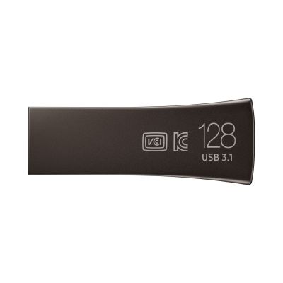 8. SAMSUNG FLASH BAR Plus 128GB MUF-128BE4/APC TITAN GRAU