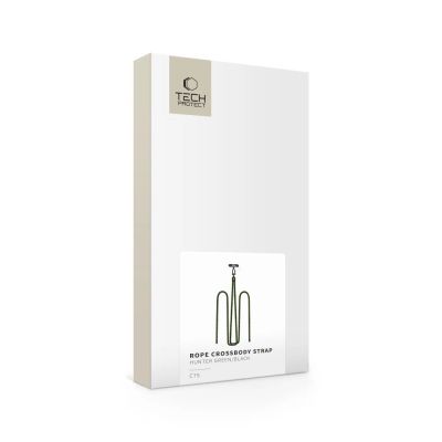 4. Tech-Protect C7S Seil-Umhängegurt – oliv