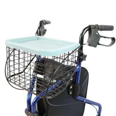 3. Praktischer dreirädriger Rollator mit Korb und Tasche - RF-621
