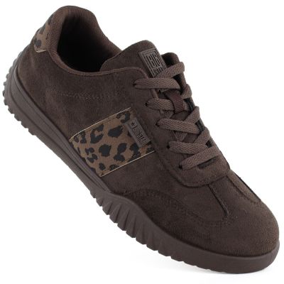 Damen-Sneaker aus braunem Wildleder, Modell Big Star TT274265