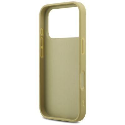 7. Guess Fixed Glitter Big 4G Hülle für iPhone 17 Pro - Gold