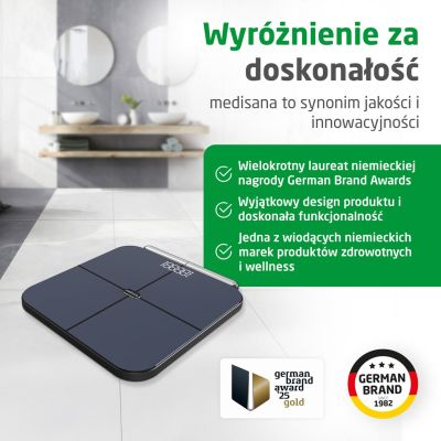 14. Medisana BS 850 Ganzheitliche 8-Punkte-Analyseskala