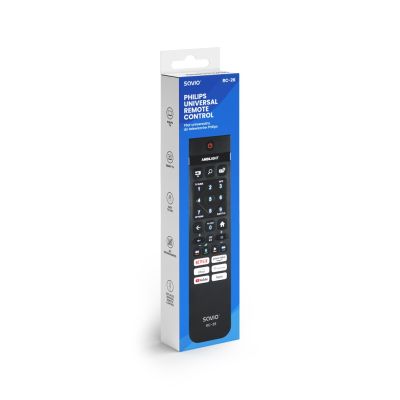 2. SAVIO Universalfernbedienung/Ersatzfernbedienung für Philips Smart-TV RC-26
