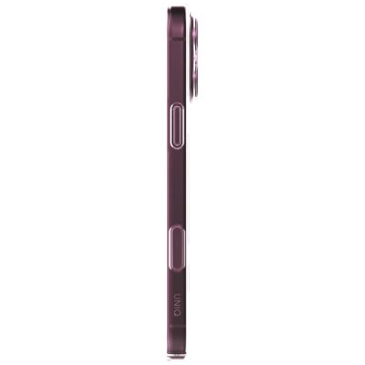 3. Uniq Airsuit Magclick Ladehülle für iPhone 18 Pro Max / 17 Pro Max – Burgunderrot