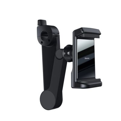 8. Baseus WXHZ-01 Qi-Wireless-Ladegerät 15W mit Kopfstützenhalterung fürs Auto – Schwarz