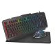 LogiLink ID0185 Gaming-Tastatur und Maus inklusive USB-QWERTZ-Tastatur (Englisch, Schwarz)