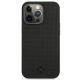3. Mercedes Lederhülle mit Metall-Logo für iPhone 13 Pro / iPhone 13 – Schwarz