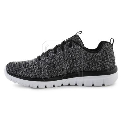 4. Skechers Graceful Twisted Fortune M 12614-BKW Schuhe