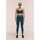 CASALL Damen-Leggings mit Hitzeprint und hohem Bund, Trainingsleggings, Grau