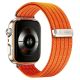 2. Tech-Protect Nylonarmband für Huawei Watch Fit 3 / 4 / 4 Pro / 5 / 5 Pro – Orange