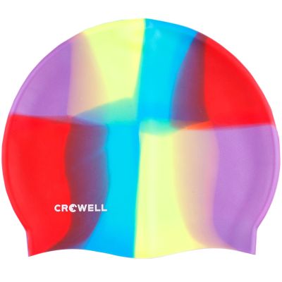 3. Crowell Multi-Flame-10 Silikon-Badekappe